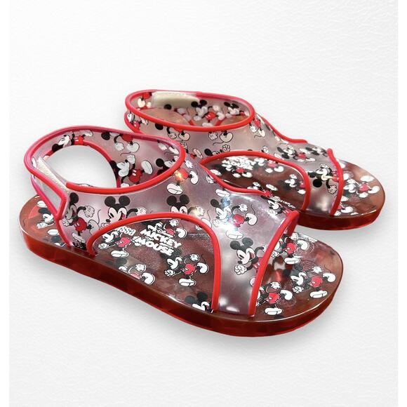 NWT Mini Melissa Acqua + Mickey Sandals, Kids' Size 3 - Picture 3 of 7